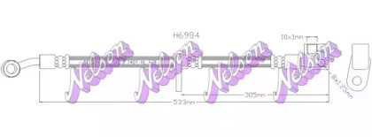 Шлангопровод BROVEX-NELSON H6984Q