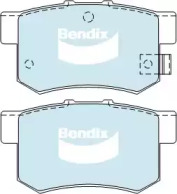 Комплект тормозных колодок BENDIX-AU DB1142 GCT