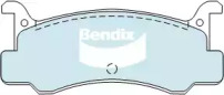 Комплект тормозных колодок BENDIX-AU DB1159 GCT