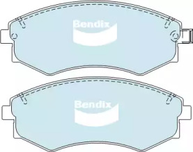 Комплект тормозных колодок BENDIX-AU DB1167 GCT