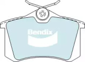 Комплект тормозных колодок BENDIX-AU DB1192 GCT