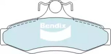 Комплект тормозных колодок BENDIX-AU DB1204 ULT