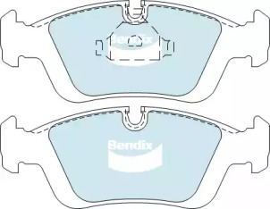 Комплект тормозных колодок BENDIX-AU DB1224 HD