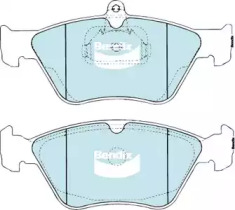 Комплект тормозных колодок BENDIX-AU DB1341 ULT