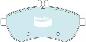 Комплект тормозных колодок BENDIX-AU DB2181 GCT