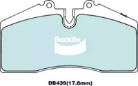 Комплект тормозных колодок BENDIX-AU DB439 HD