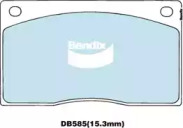 Комплект тормозных колодок BENDIX-AU DB585 BR