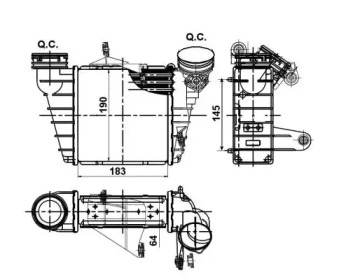 Теплообменник WILMINK GROUP WG1723988