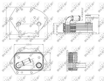 Теплообменник WILMINK GROUP WG1720054