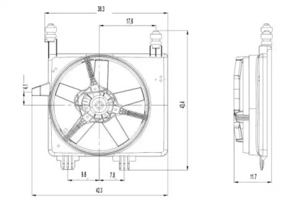 Вентилятор WILMINK GROUP WG1720124