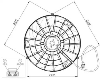 Вентилятор WILMINK GROUP WG1720439