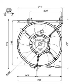 Вентилятор WILMINK GROUP WG1720611