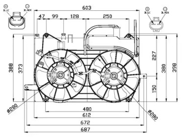 Вентилятор WILMINK GROUP WG1720614