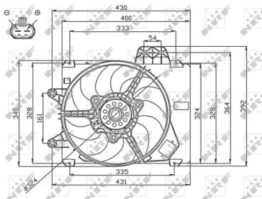 Вентилятор WILMINK GROUP WG1720675