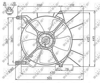 Вентилятор WILMINK GROUP WG1720676