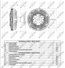 Сцепление WILMINK GROUP WG1720872