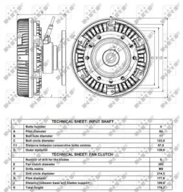 Сцепление WILMINK GROUP WG1720873