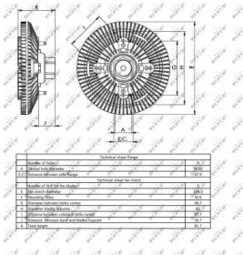 Сцепление WILMINK GROUP WG1720889