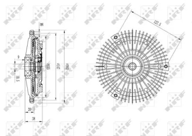 Сцепление WILMINK GROUP WG1721036