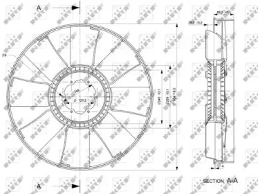 Рабочее колесо вентилятора WILMINK GROUP WG1721069