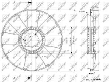 Рабочее колесо вентилятора WILMINK GROUP WG1721086