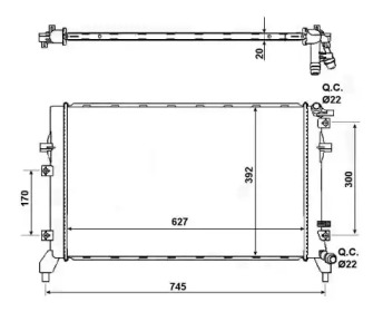 Теплообменник WILMINK GROUP WG1721145