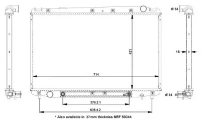 Теплообменник WILMINK GROUP WG1721225