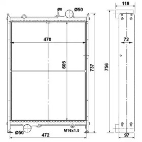 Теплообменник WILMINK GROUP WG1721321