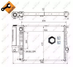 Теплообменник WILMINK GROUP WG1721385