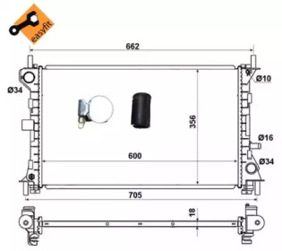 Теплообменник WILMINK GROUP WG1721545