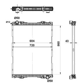 Теплообменник WILMINK GROUP WG1721576