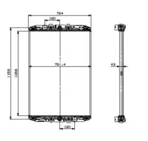 Теплообменник WILMINK GROUP WG1721713