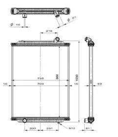 Теплообменник WILMINK GROUP WG1721740