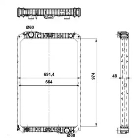 Теплообменник WILMINK GROUP WG1721746