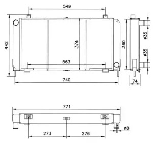 Теплообменник WILMINK GROUP WG1721757