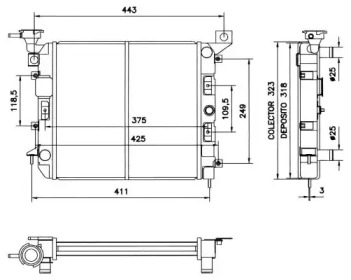 Теплообменник WILMINK GROUP WG1721775