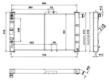 Теплообменник WILMINK GROUP WG1734615