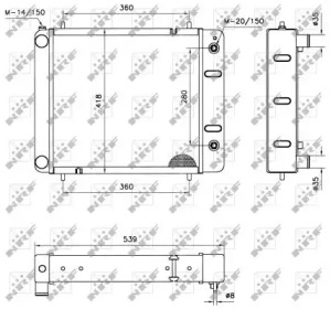 Теплообменник WILMINK GROUP WG1721807