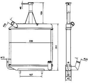 Теплообменник WILMINK GROUP WG1721819