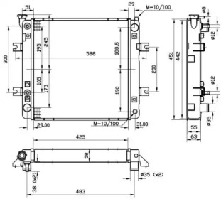 Теплообменник WILMINK GROUP WG1721874