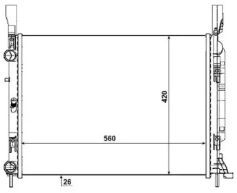 Теплообменник WILMINK GROUP WG1721950