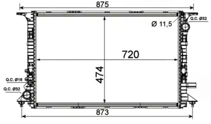 Теплообменник WILMINK GROUP WG1721958