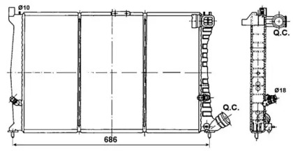 Теплообменник WILMINK GROUP WG1722025