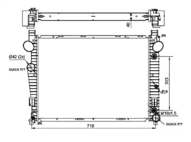 Теплообменник WILMINK GROUP WG1722039