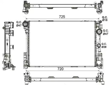 Теплообменник WILMINK GROUP WG1722049