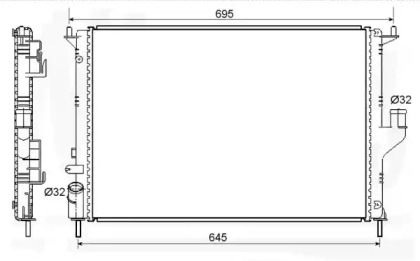 Теплообменник WILMINK GROUP WG1722054