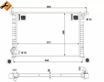 Теплообменник WILMINK GROUP WG1722615