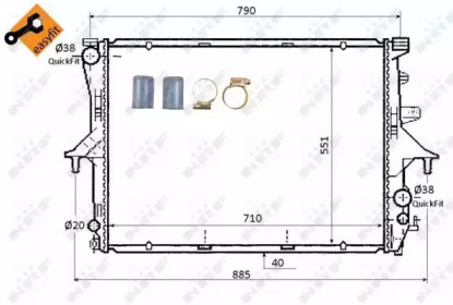 Теплообменник WILMINK GROUP WG1722668