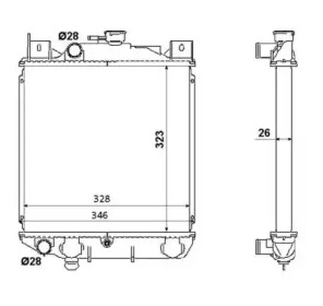 Теплообменник WILMINK GROUP WG1722683