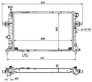 Теплообменник WILMINK GROUP WG1722699